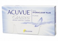 Силикон-гидрогелевые линзы Johnson & Johnson Acuvue Oasys 