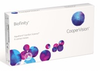 Силикон-гидрогелевые линзы Cooper Vision Biofinity 