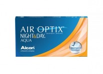 Силикон-гидрогелевые линзы Air Optix Night&Day 8.4 -0.50