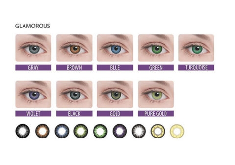 Цветные линзы Interojo Frutti Colors Glamorous 